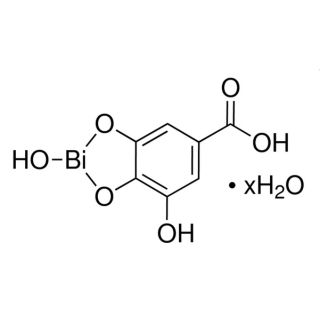 Hidrato Básico De Galato De Bismuto III 100g - Sigma Aldrich (Subgalato De Bismuto) Fórmula C7H5BiO6 • xH2O CAS 99-26-3