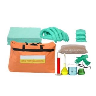 Kit Mitigação Para Controle De Derramamentos De Produtos Químicos Em Laboratórios