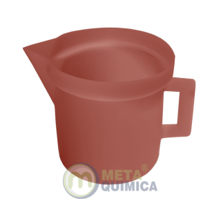 Jarra PE Graduado no Molde Cor Marrom Capacidade 7L (caneco PE Graduado)