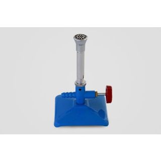 Bico De Bunsen (Mini Meker) Com Registro E Grelha 20Mm Altura 15Cm