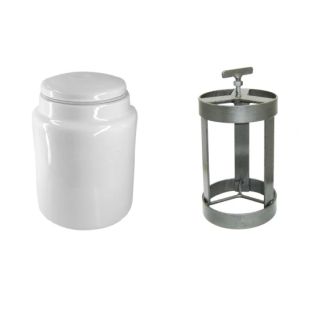 Moinho de Bola de Porcelana Capacidade 25L Completo - Chiarotti (moinho com Ferragem)