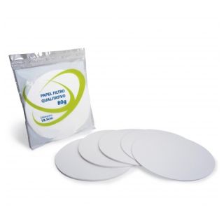 Papel Filtro Qualitativo 80g ø 11cm 100un