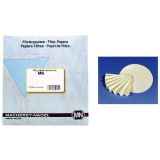 Papel Filtro Qualitativo Dobrado Mn-1672 ø 18,5cm 100un - M.nagel