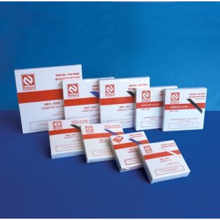 Papel Filtro Quantitativo Faixa Branca Ø 33Cm 100un - Nalgon (Suspenso Temporariamente 04/21)
