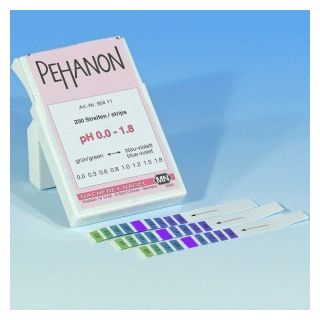 PAPEL INDICADOR PH 0 - 1,8 PEHANON - M.NAGEL