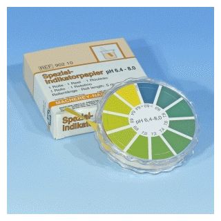 PAPEL INDICADOR PH 6,4 - 8 M.NAGEL