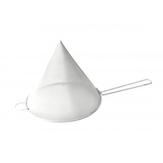 Peneira Cônica Com Tela Em Aço Inoxidável Ø16cm