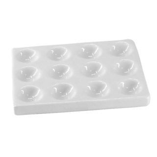 Placa de Toque em Porcelana com 3 Cavidades - Chiarotti