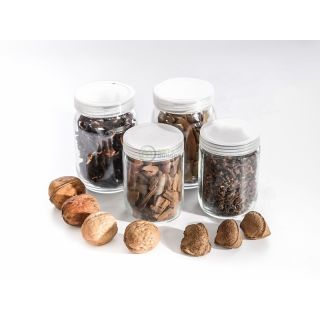 Pote Vidro Com Tampa Plástica 600ml