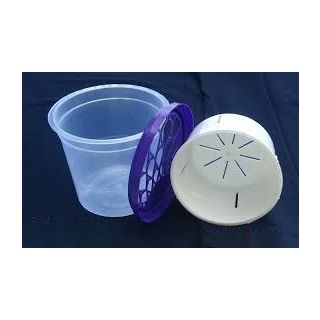 Pote Anti Mofo Com Tampa E Pote Interno 130ml Cx 5un - Mh3