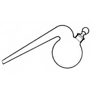 Retorta Com Rolha De Vidro Capacidade 250mL