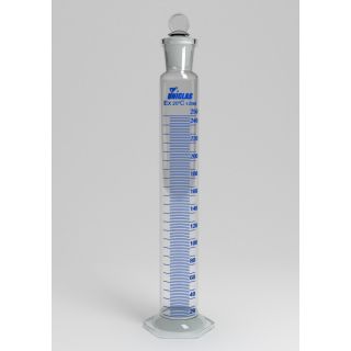 Proveta De Vidro Graduada Base Sextavada De Vidro E Rolha Vidro Capacidade 25mL