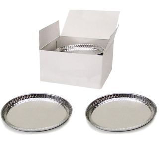 Prato Em Aluminio Dimensoes 90X7Mm Cx 50Un (Prato De Amostra Para Determinador De Umidade)