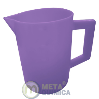 Jarra PE Graduado no Molde Cor Roxo Capacidade 3000ml (caneco PE Graduado)