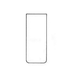 FRASCO BOREL SEM TAMPA 40X100MM - LABORGLAS