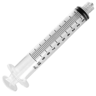 Seringa Descartavel com Bico Luer Lock Capacidade 10ml