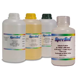 Solução Padrão Monoelementar Absorção Atômica (Aa) Potássio 1000Mg/L Com Certificado Rastreável Ao Nist 500mL