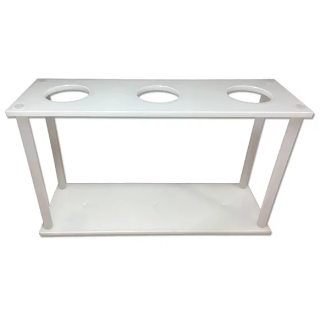 SUPORTE PARA CONE INHOFF PP CAPACIDADE 3 CONES - J.PROLAB