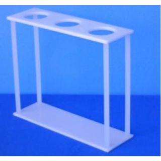 SUPORTE PARA CONE INHOFF EM ACRILICO - CAPACIDADE 3 CONES