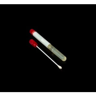 SWAB PARA COLETA DE AMOSTRAS COM MEIO CARY-BLAIR HASTE DE PLÁSTICO INDIVIDUAL 100UN