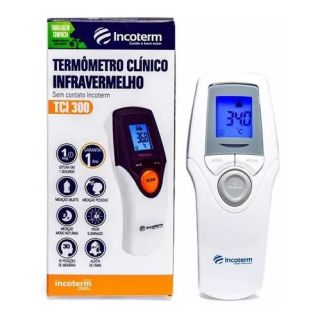 Termômetro Digital Infravermelho Clinico 34+43°C(Corpo Humano) / 0+100°C(Objeto)