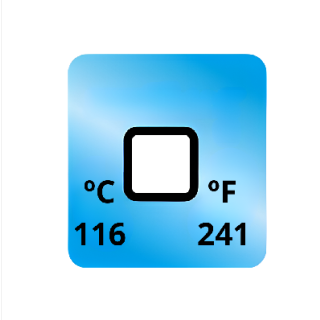 Termopaper 116°C 1 Nivel PCT 50UN (fita Termometrica/fita Termica/fita Adesiva para Medir Temperatura) - MH3