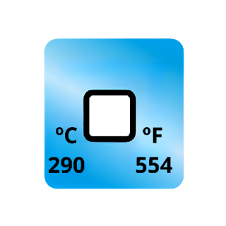 Termopaper 290°C 1 Nivel PCT 50UN (fita Termometrica/fita Termica/fita Adesiva para Medir Temperatura) - MH3