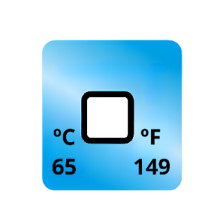Termopaper 65°C 1 Nivel PCT 50UN (fita Termometrica/fita Termica/fita Adesiva para Medir Temperatura) - MH3