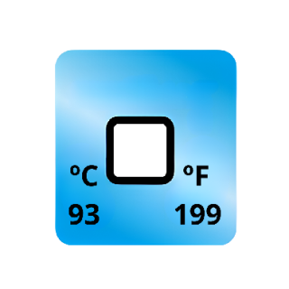 Termopaper 93°C 1 Nivel PCT 50UN (fita Termometrica/fita Termica/fita Adesiva para Medir Temperatura) - MH3