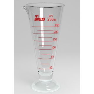 Copo Tipo Cálice De Vidro Graduado 500ml