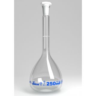 Balão Volumétrico Classe A Rolha De Polietileno 50ml