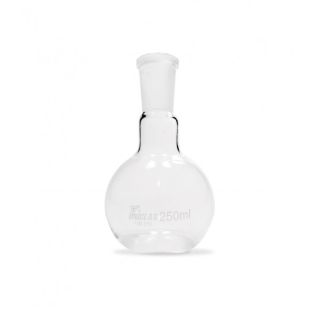 Balão Fundo Chato Gargalo Curto Com Junta Esmerilhada 24/40 1000ml