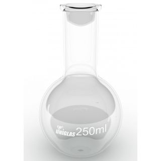 Balão Fundo Chato Com Orla 250ml