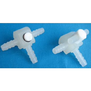 Torneira PP Reta de 2 Vias com Furo ø 2mm ou 4mm